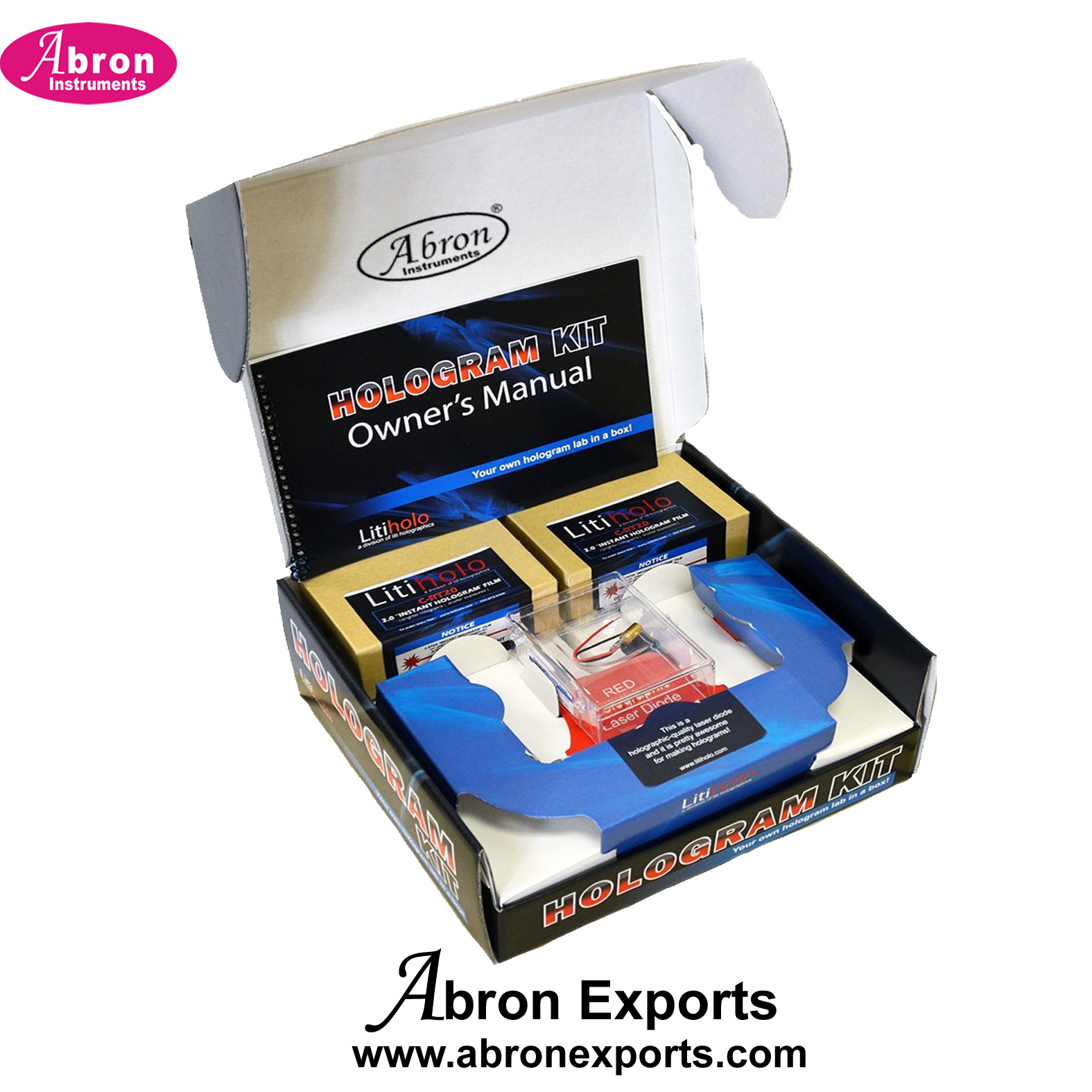 Holography Laser Study kit Easy Setup Abron AR-1030E1 